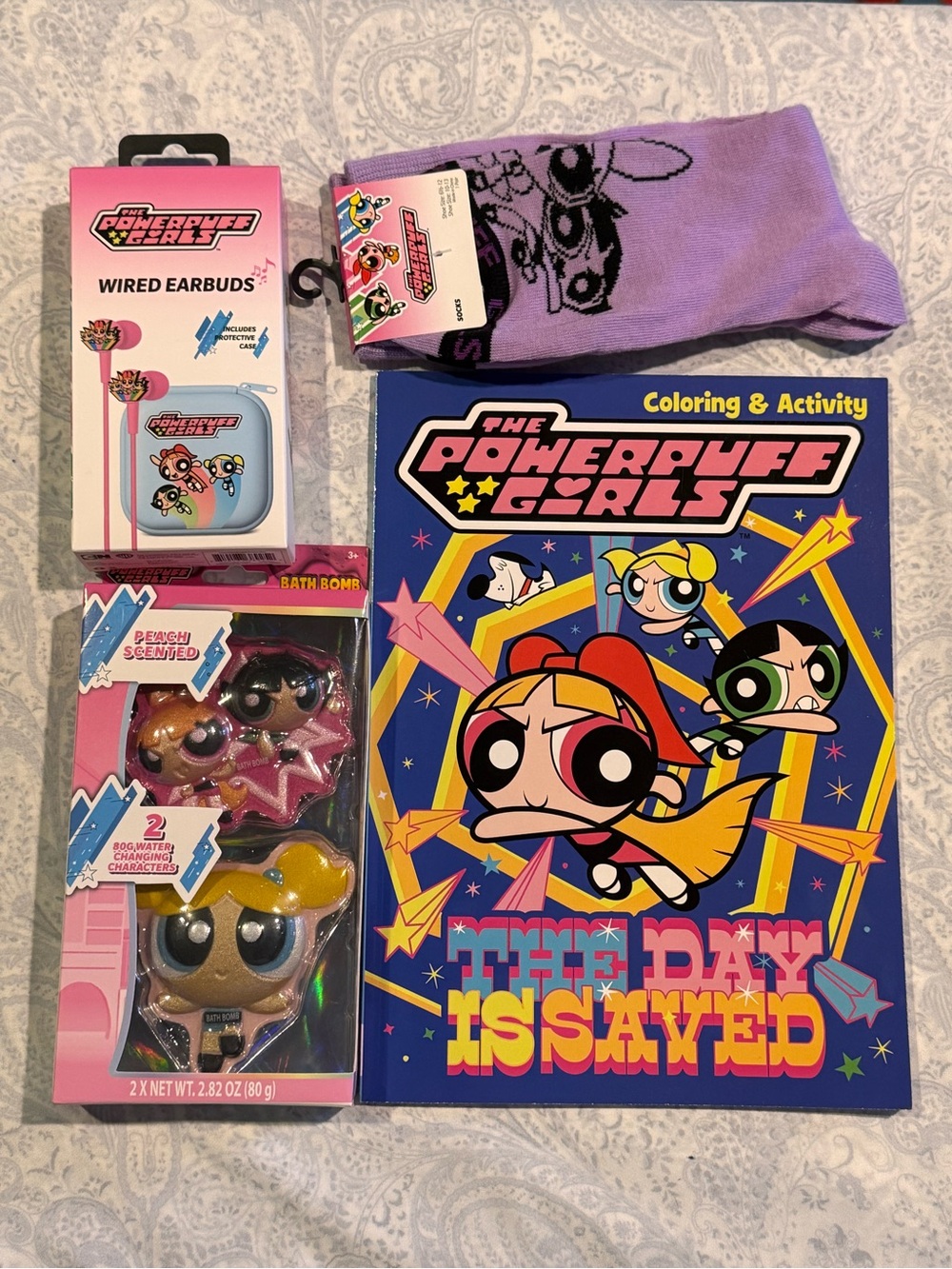 Powerpuff Girls Mixed Bath & Activity Set
